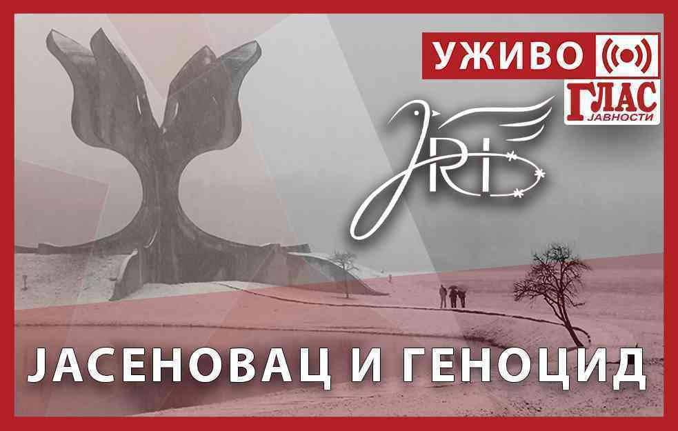 UŽIVO! JASENOVAC I GENOCID: PRIZNATI I OSUDITI ZLOČINE USTAŠKO-FAŠISTIČKOG REŽIMA (VIDEO)